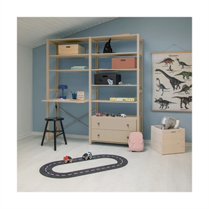 Agger stigereol (Deluxe) m/ skrivebord - Sand - Flere størrelser